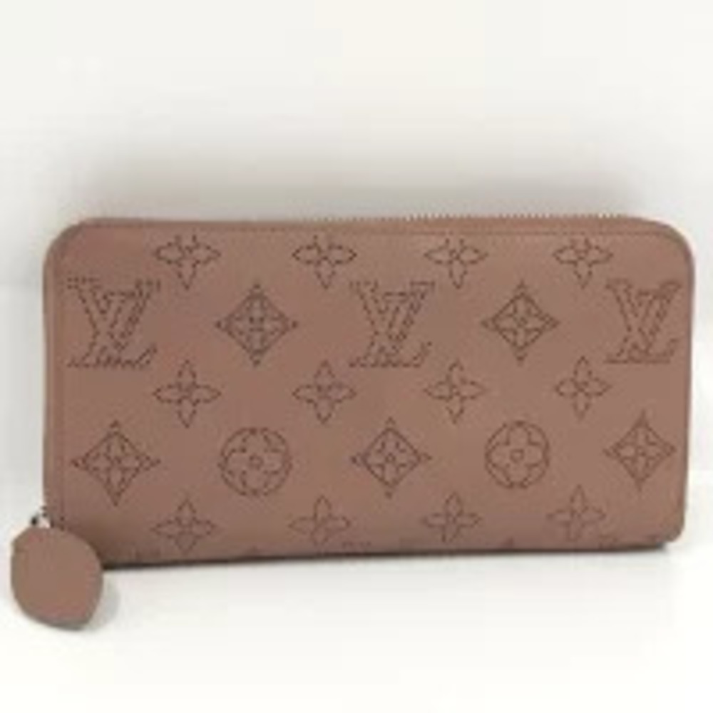 LOUIS VUITTON Zippy Wallet Round Zipper Long Mahina Rose Pink Jasmine